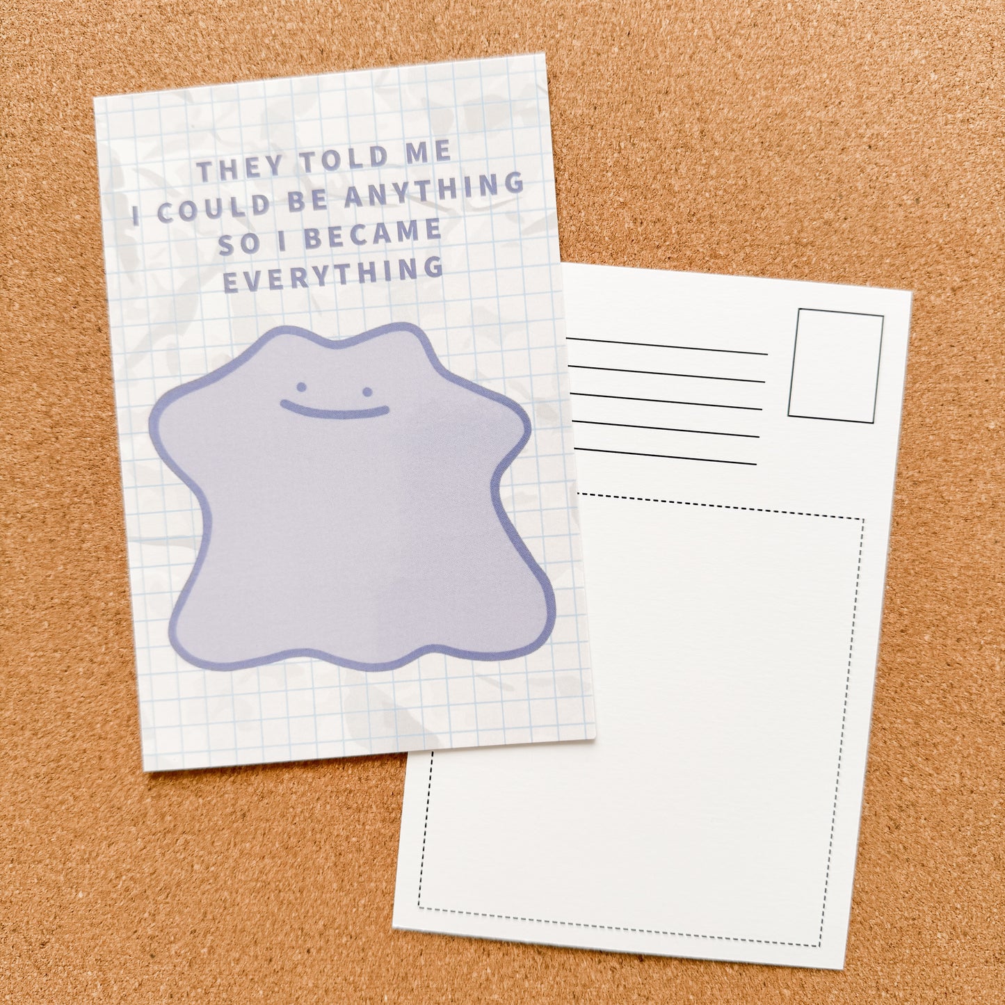 I Became Everything Postcard