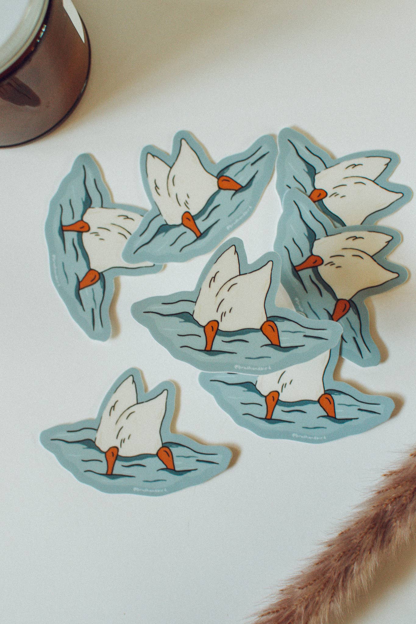 Duck Butt Sticker