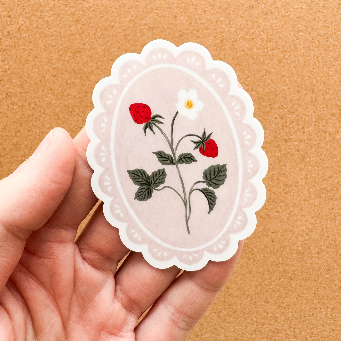 Strawberry Sticker