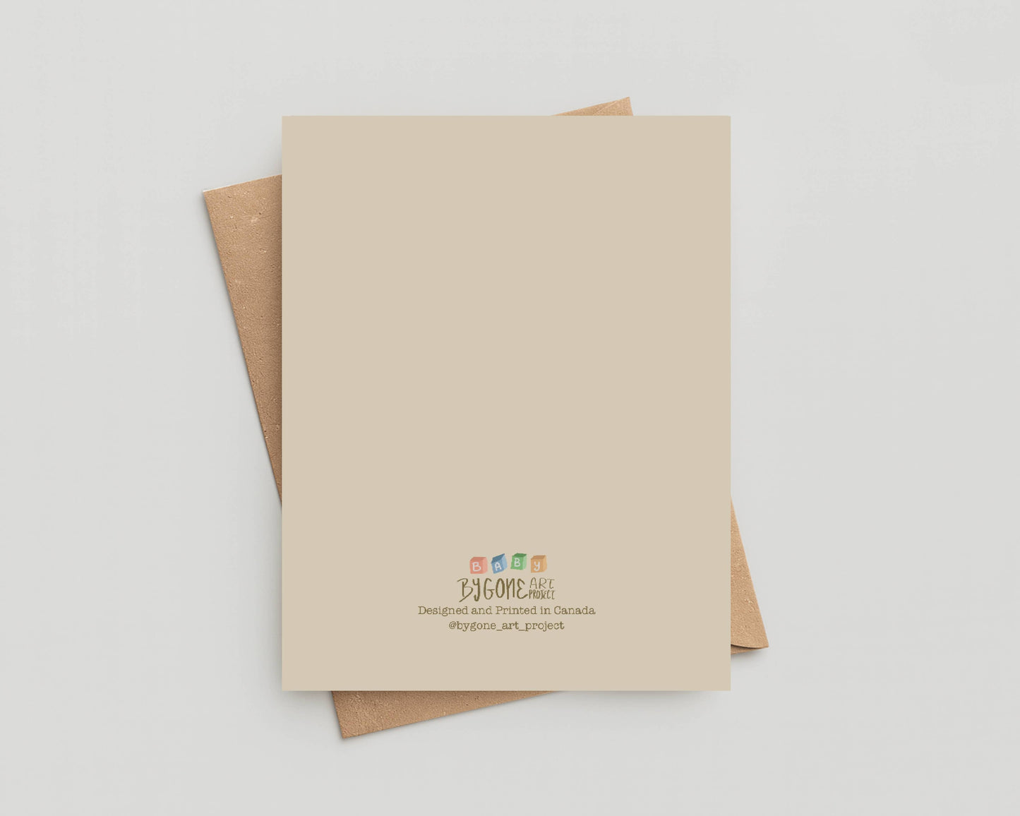 Welcome Baby Goose Card