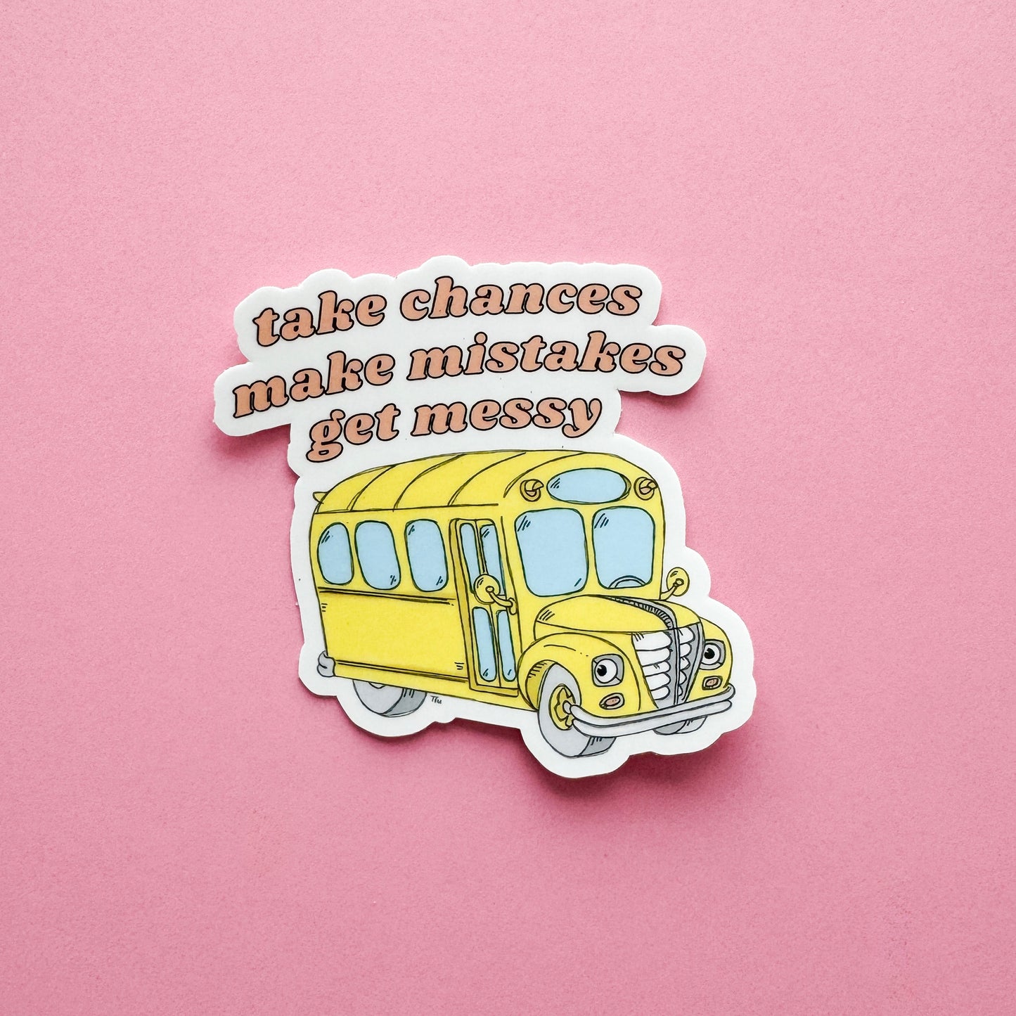 School Bus Sticker
