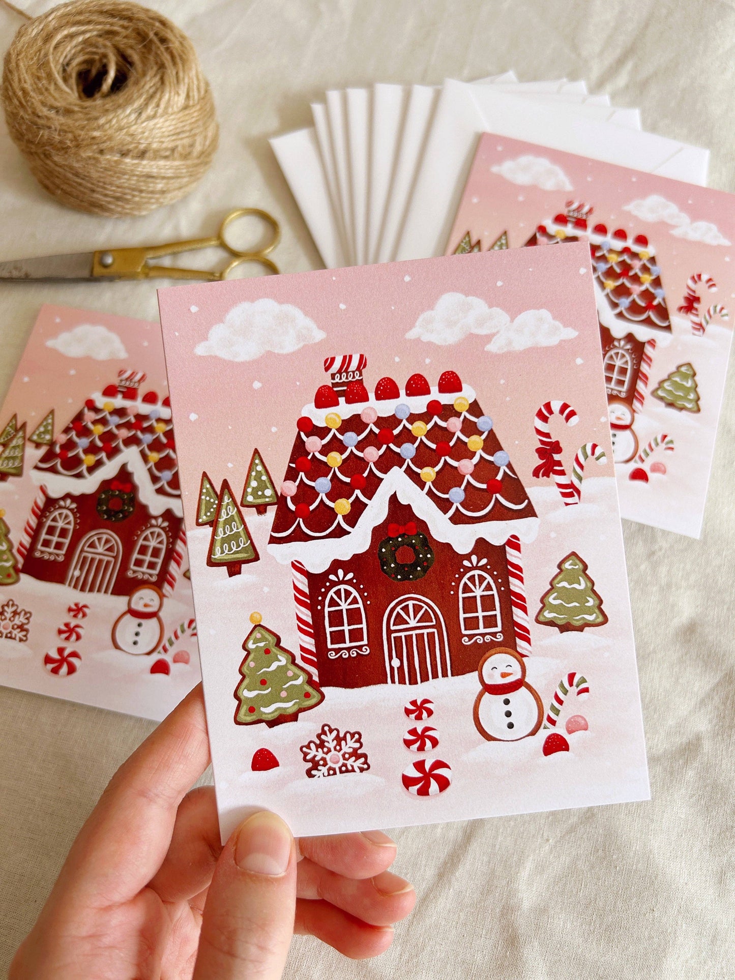 Gingerbread Kingdom Greeting Card