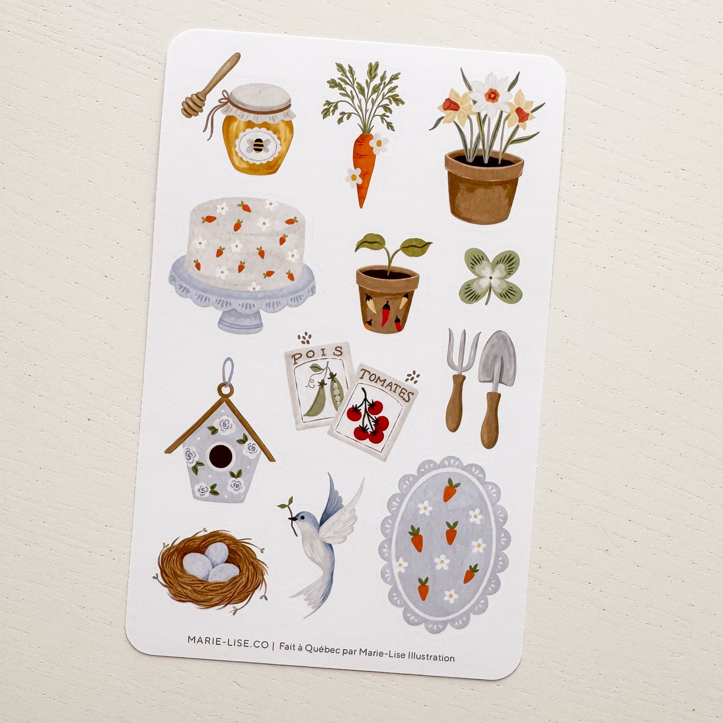 Garden Passion Sticker Sheet