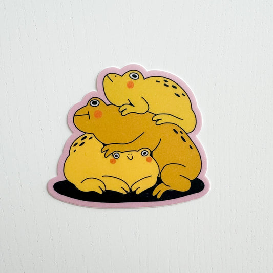 Toad Pile Sticker