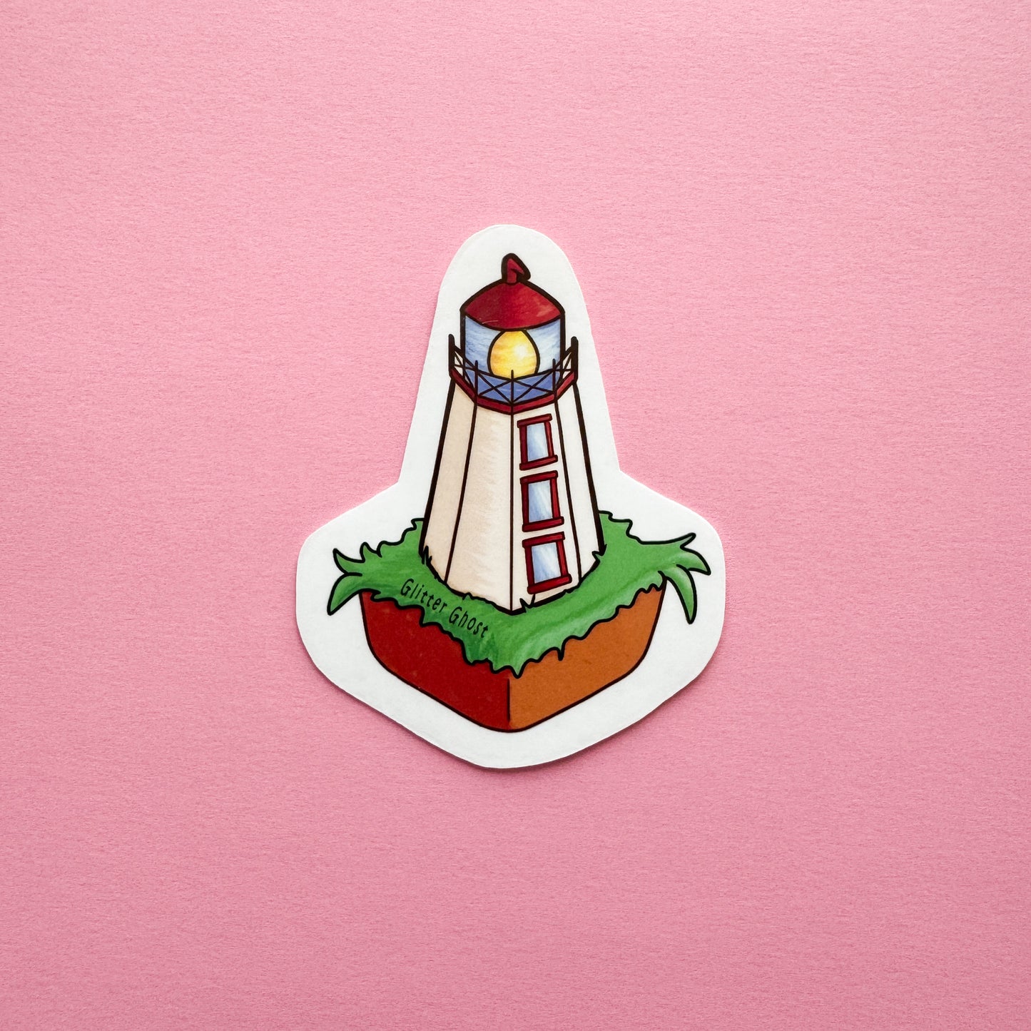 PEI Lighthouse Sticker