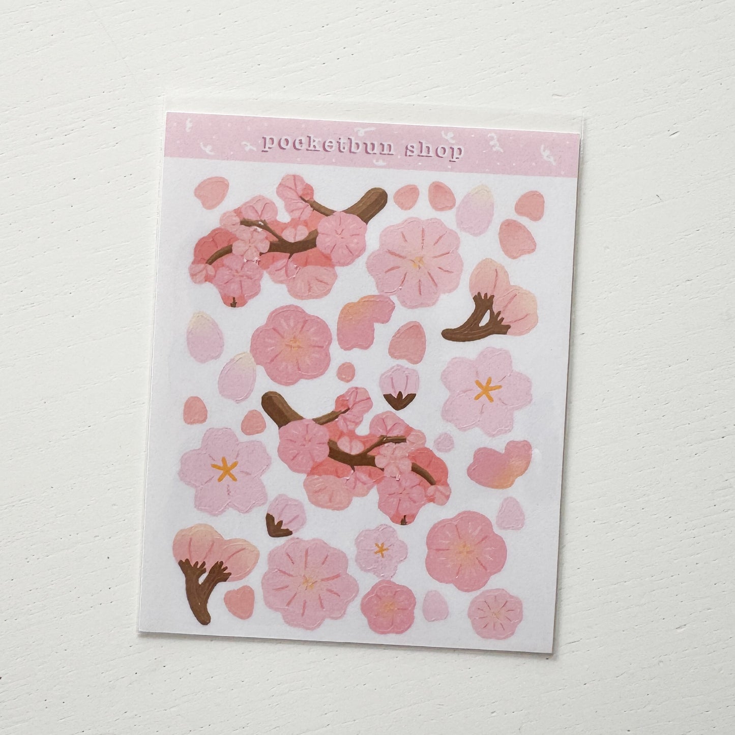 Blossom Paper Mini Sticker Sheet