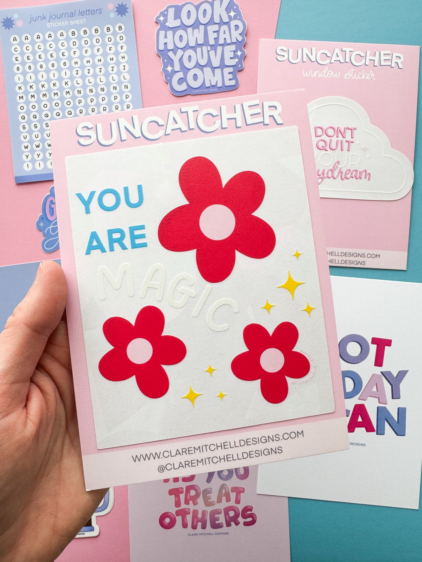 You Are Magic Suncatcher Window Sticker