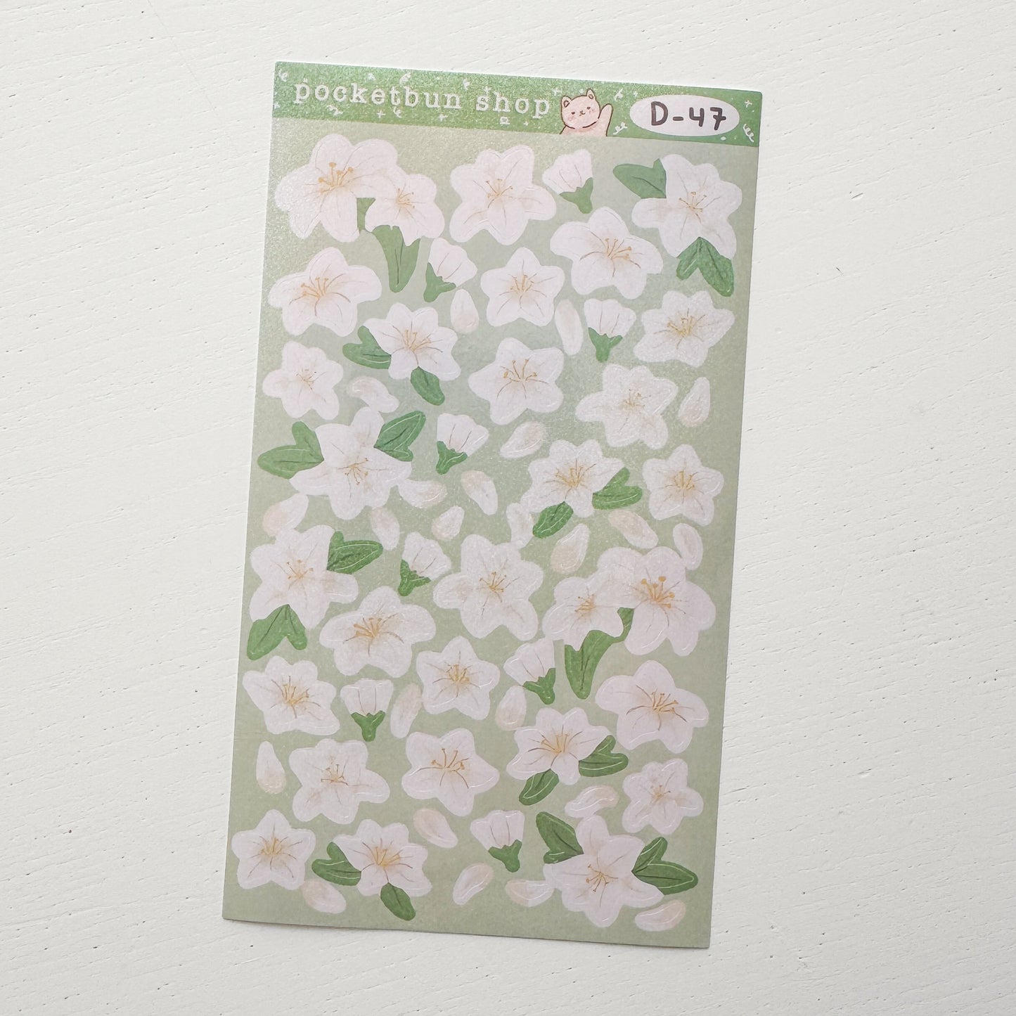 Lily Vinyl Sticker Sheet