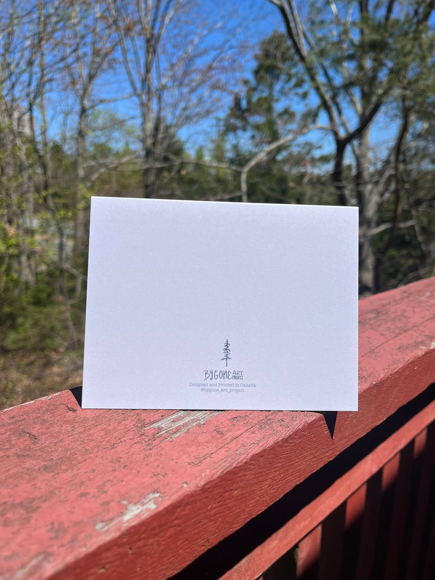 Moderately Sized Mountain Card