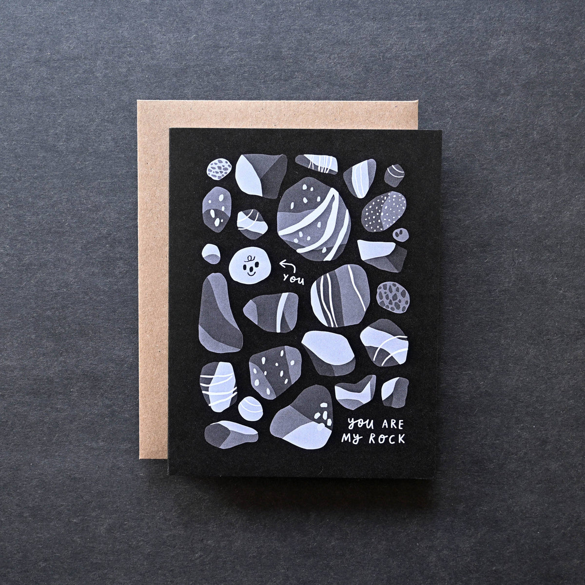My Rock Love & Friendship Greeting Card