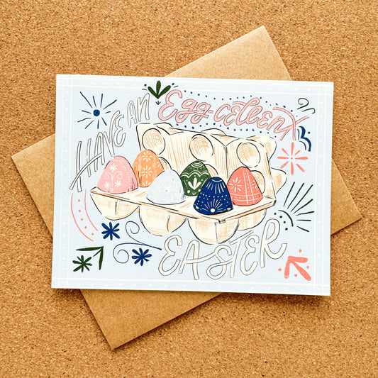 Eggcellent Easter Card