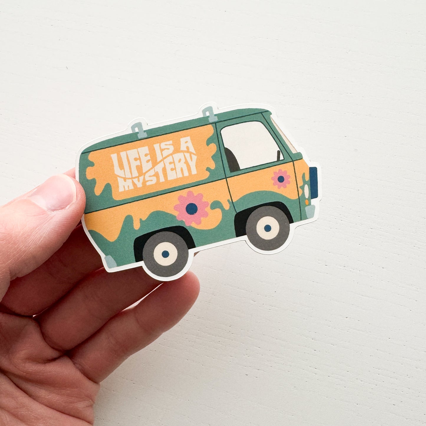 Life Is A Mystery Sticker