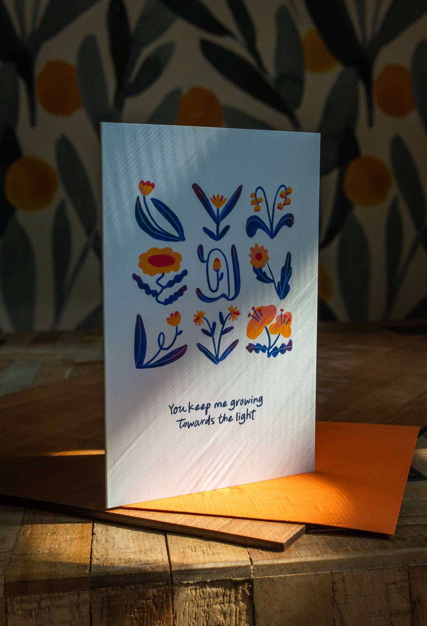 The Grass is Always Greenest Wherever You Are Greeting Card