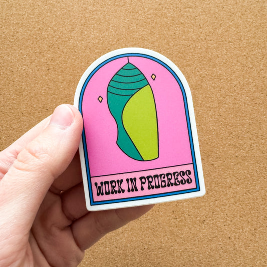 Work In Progress Sticker