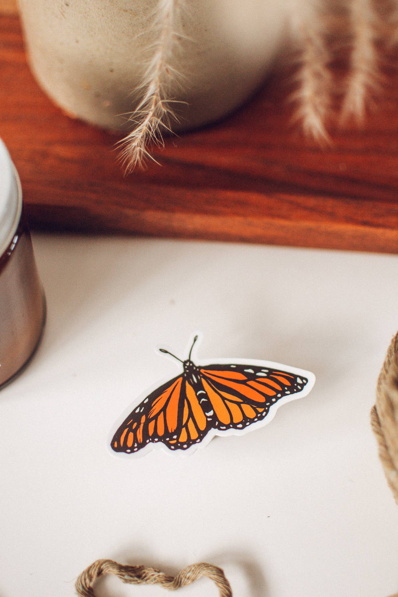 Monarch Butterfly Sticker