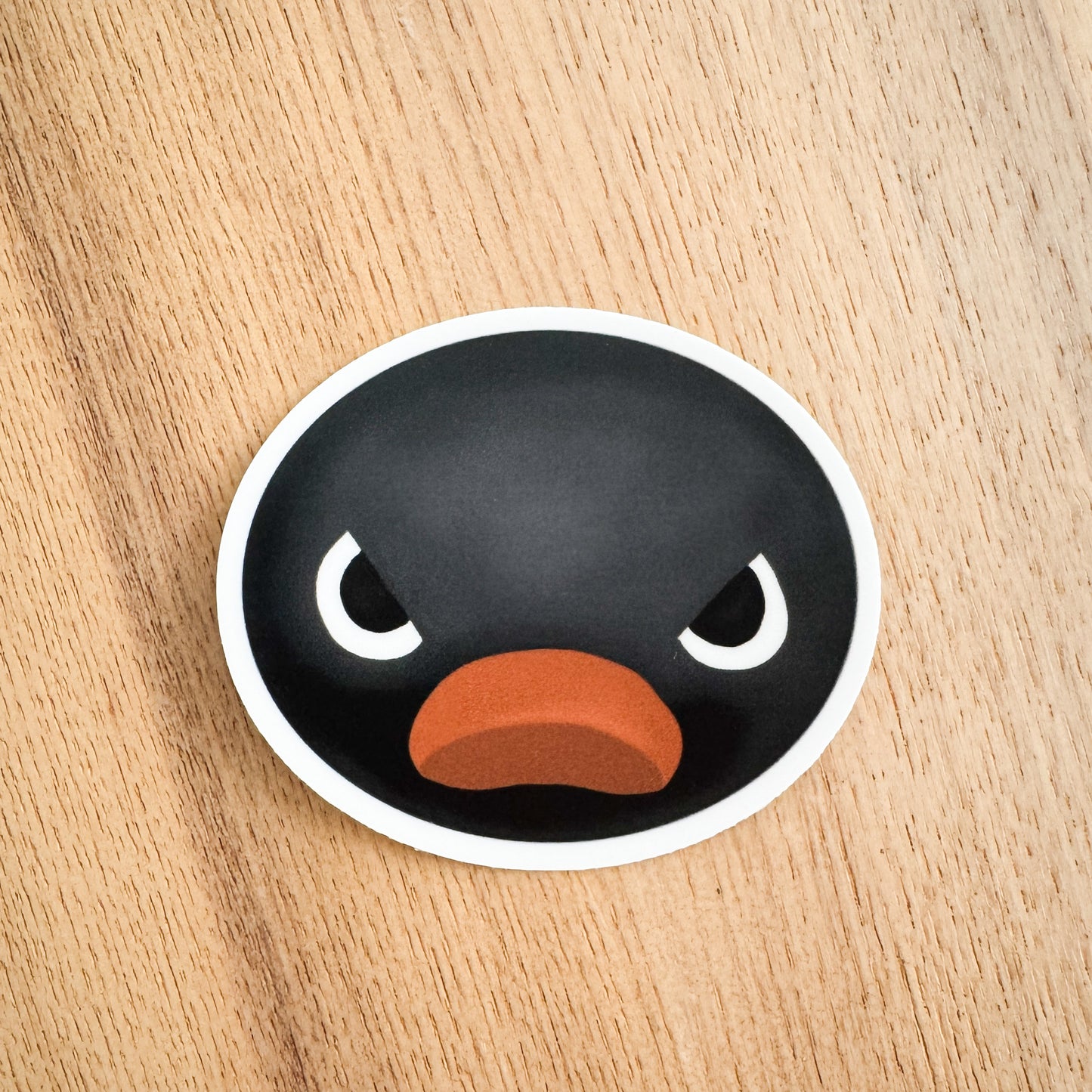 Angry Penguin Sticker