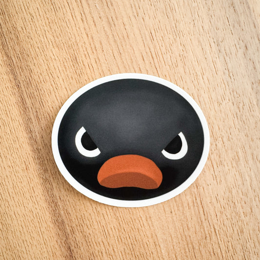 Angry Penguin Sticker