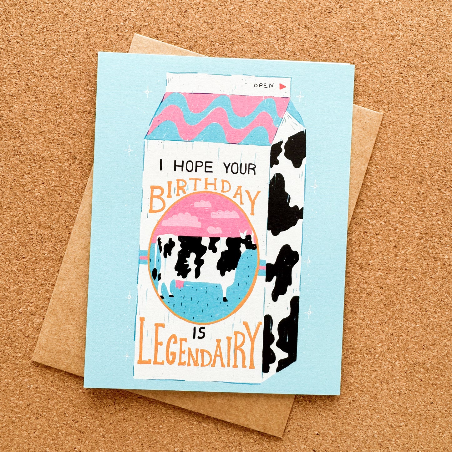 Hope Your Birthday is Legen-Dairy Card