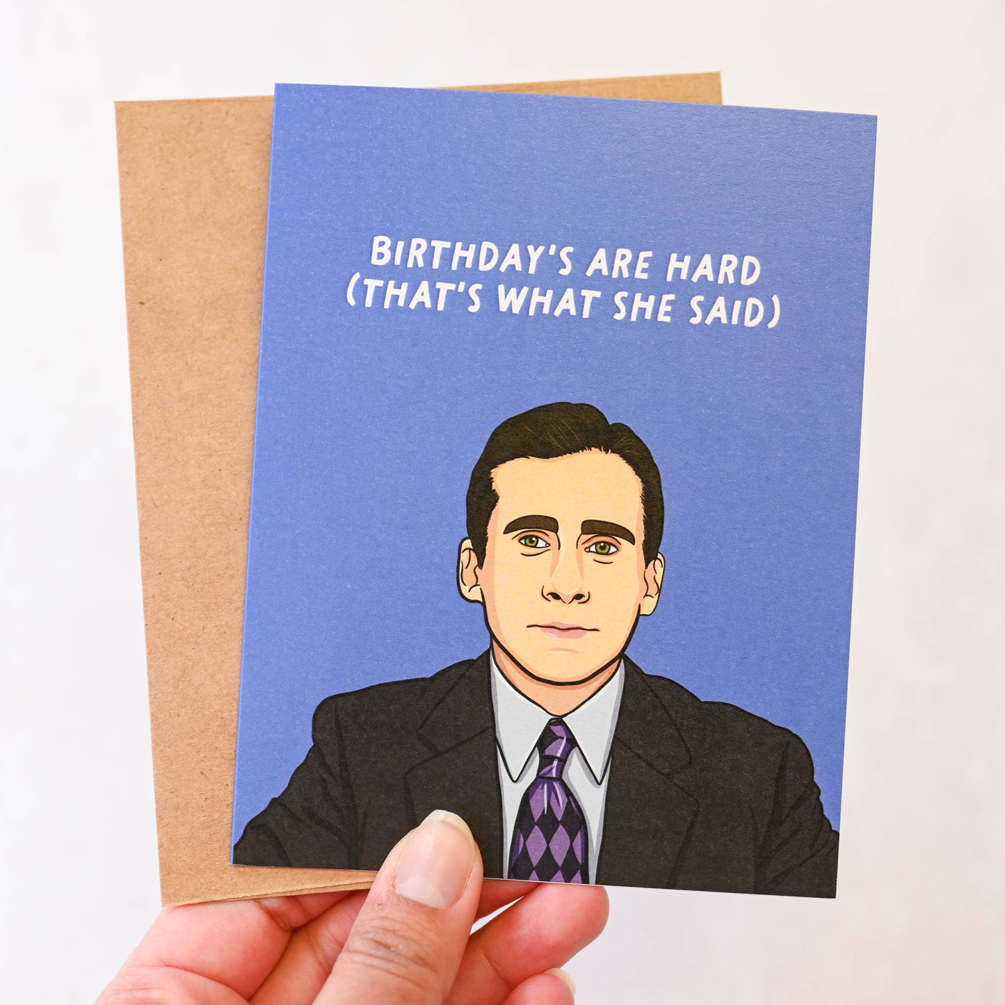 Michael Birthday's Are Hard Card