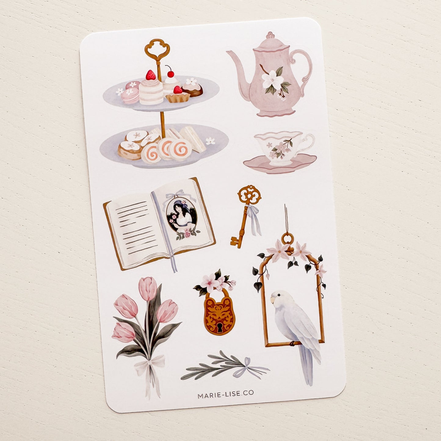 Tea in the Garden Sticker Sheet