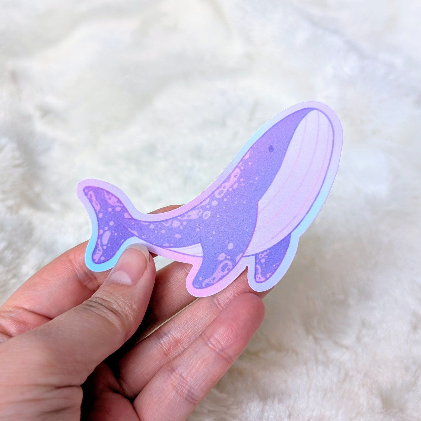 Dream Migration Whale Sticker