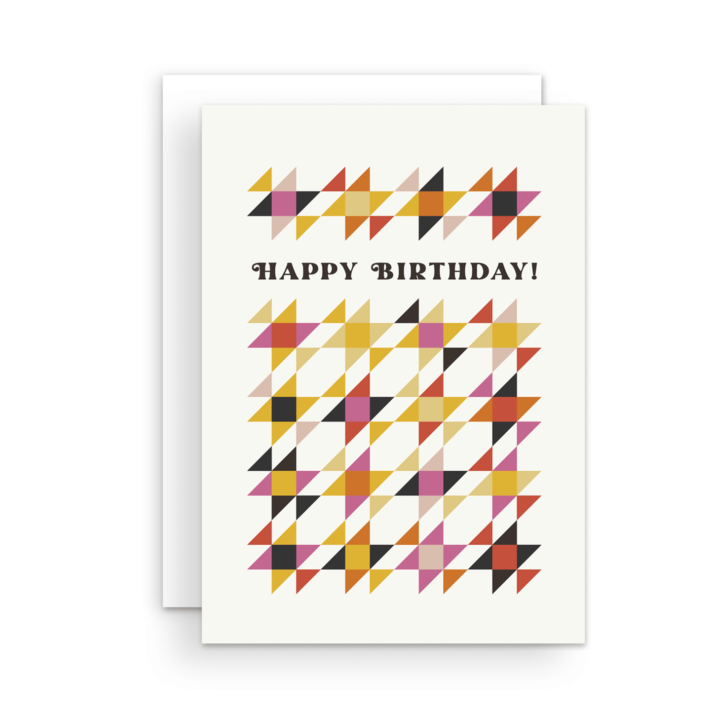 Birthday Quilt Blocks Greeting Card