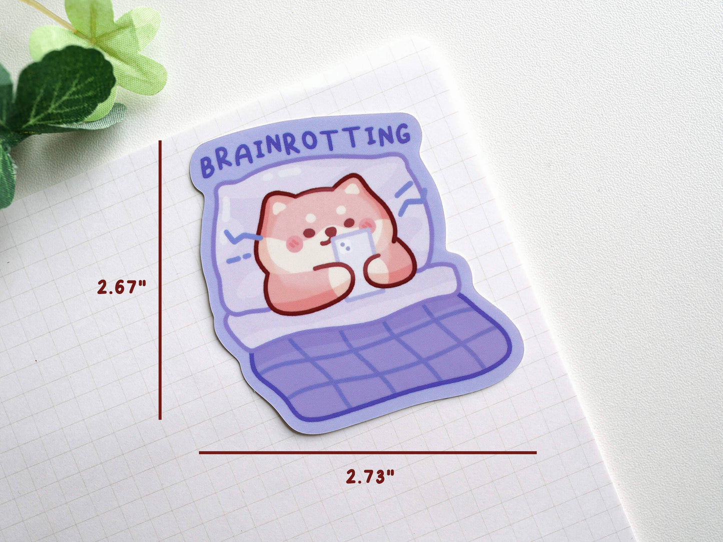 Brainrotting Shina Inu Sticker