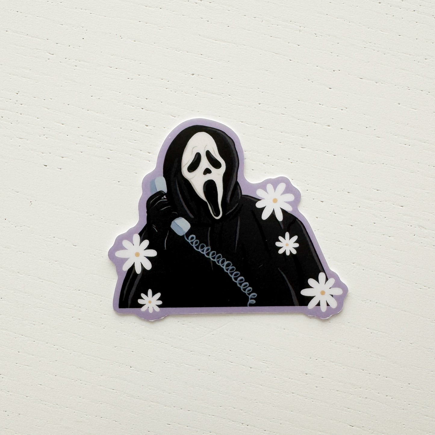 Scream Ghost Sticker
