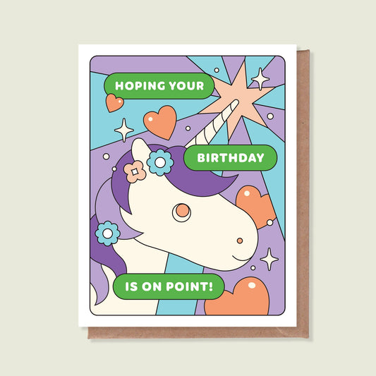 Hoping Your Birthday Is On Point Card