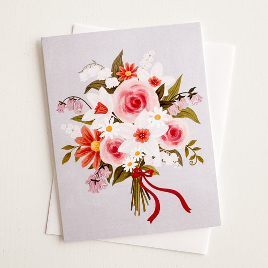Country Florals Greeting Card