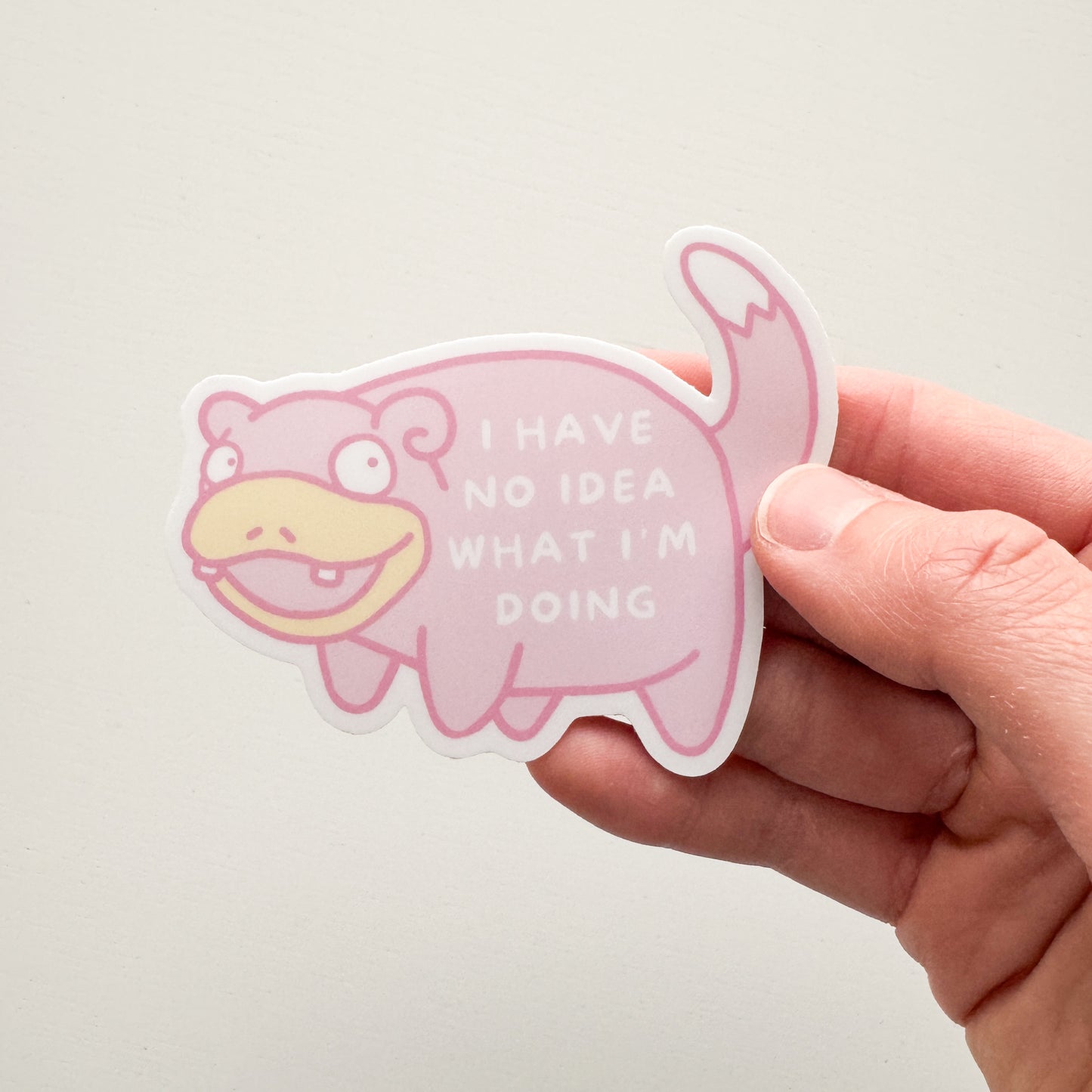 No Idea What I'm Doing Sticker