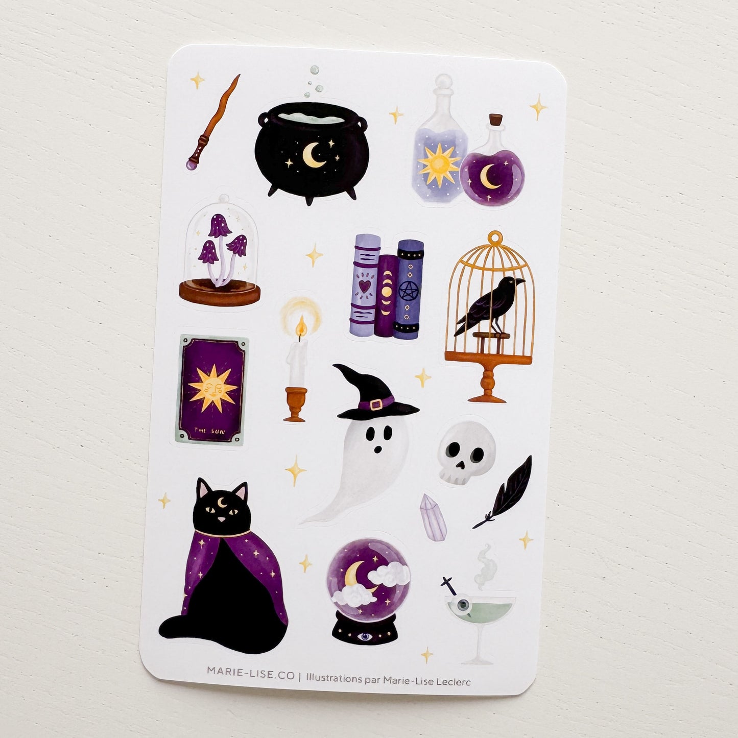 Spooky Sticker Sheet