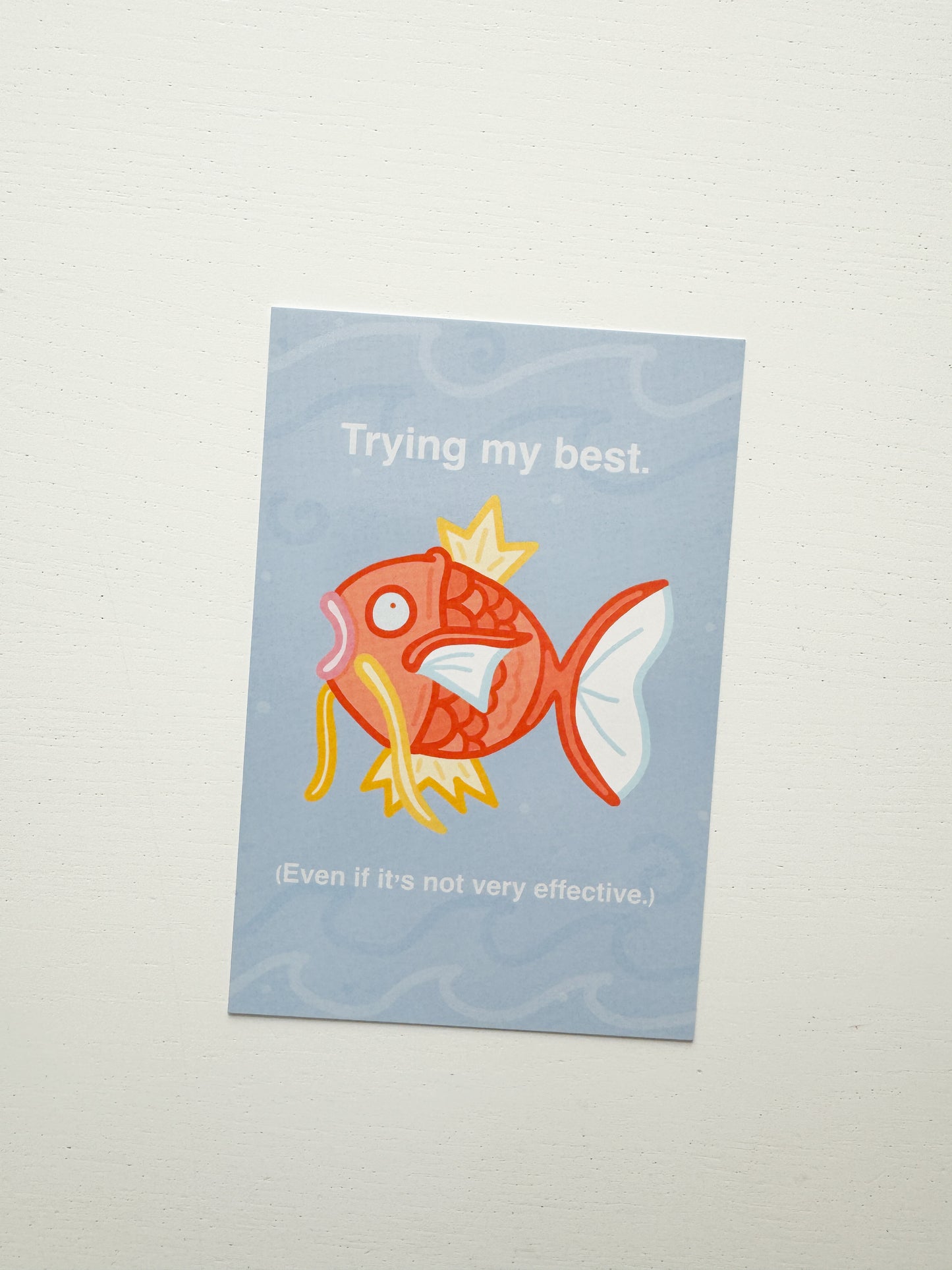 Not Very Effective Postcard