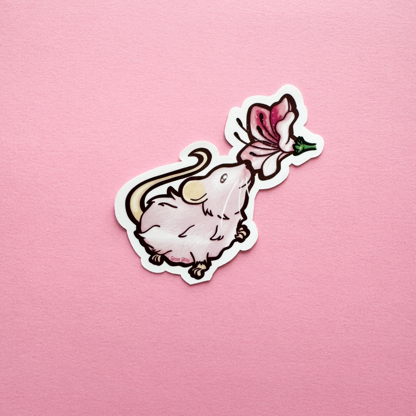 Fluffy Rat Sticker