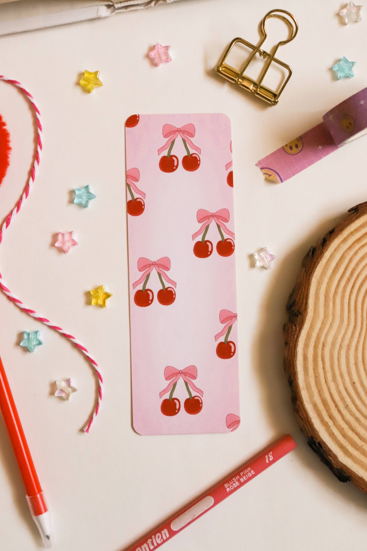 Sweet Cherries Bookmark