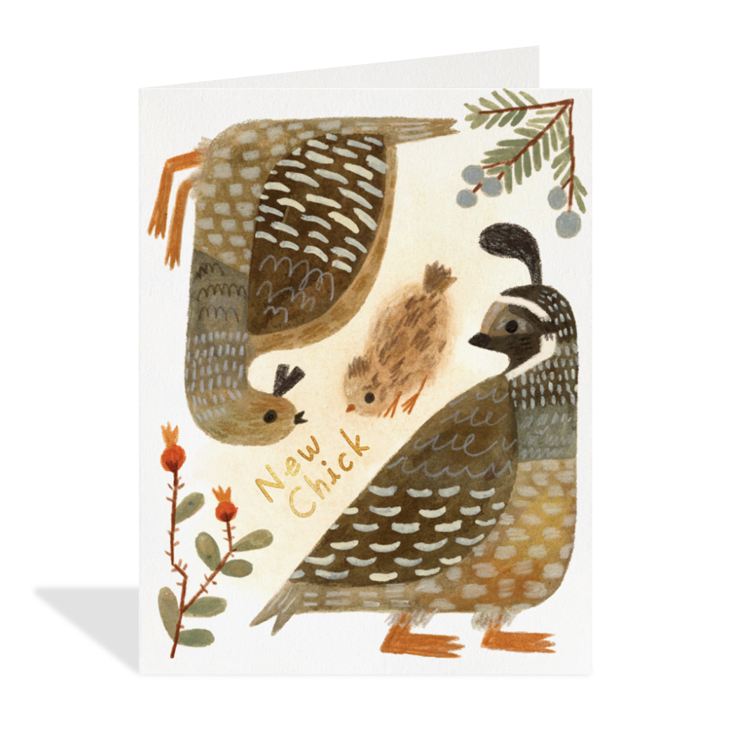 New Chick Greeting Card