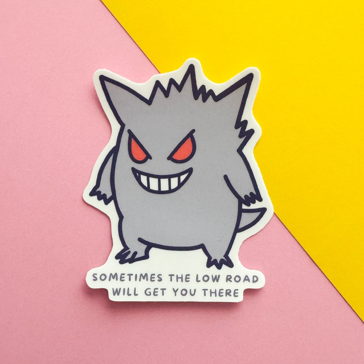 The Low Road Sticker