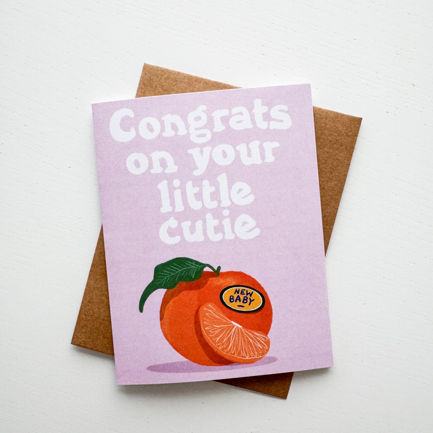 Congrats On Your Little Cutie Card