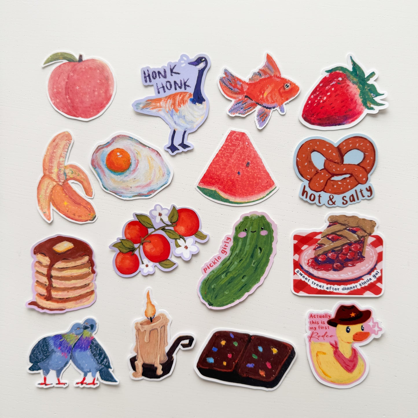 Pancake Stack Vinyl Sticker