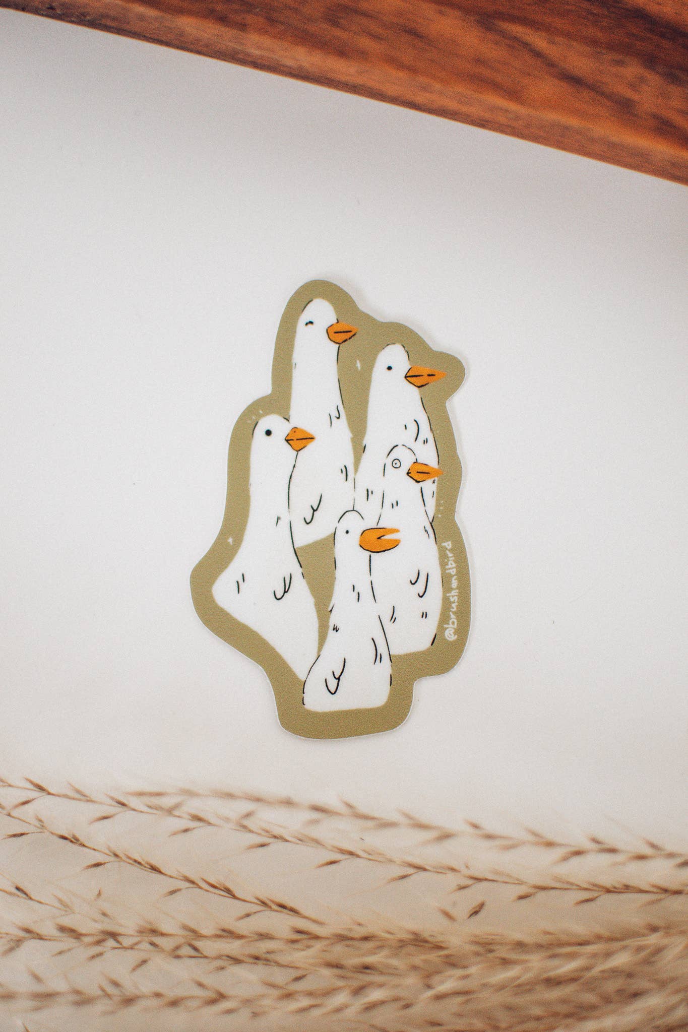 Duck Group Sticker