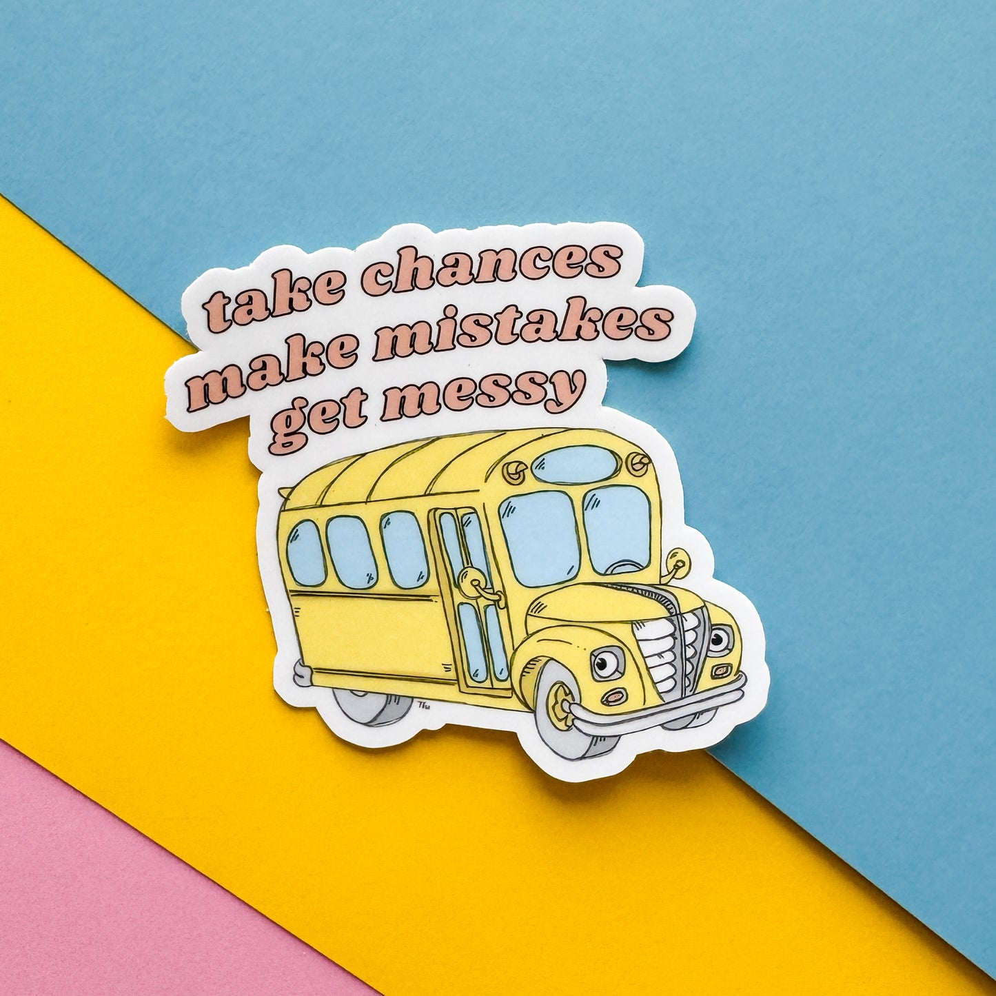 School Bus Sticker