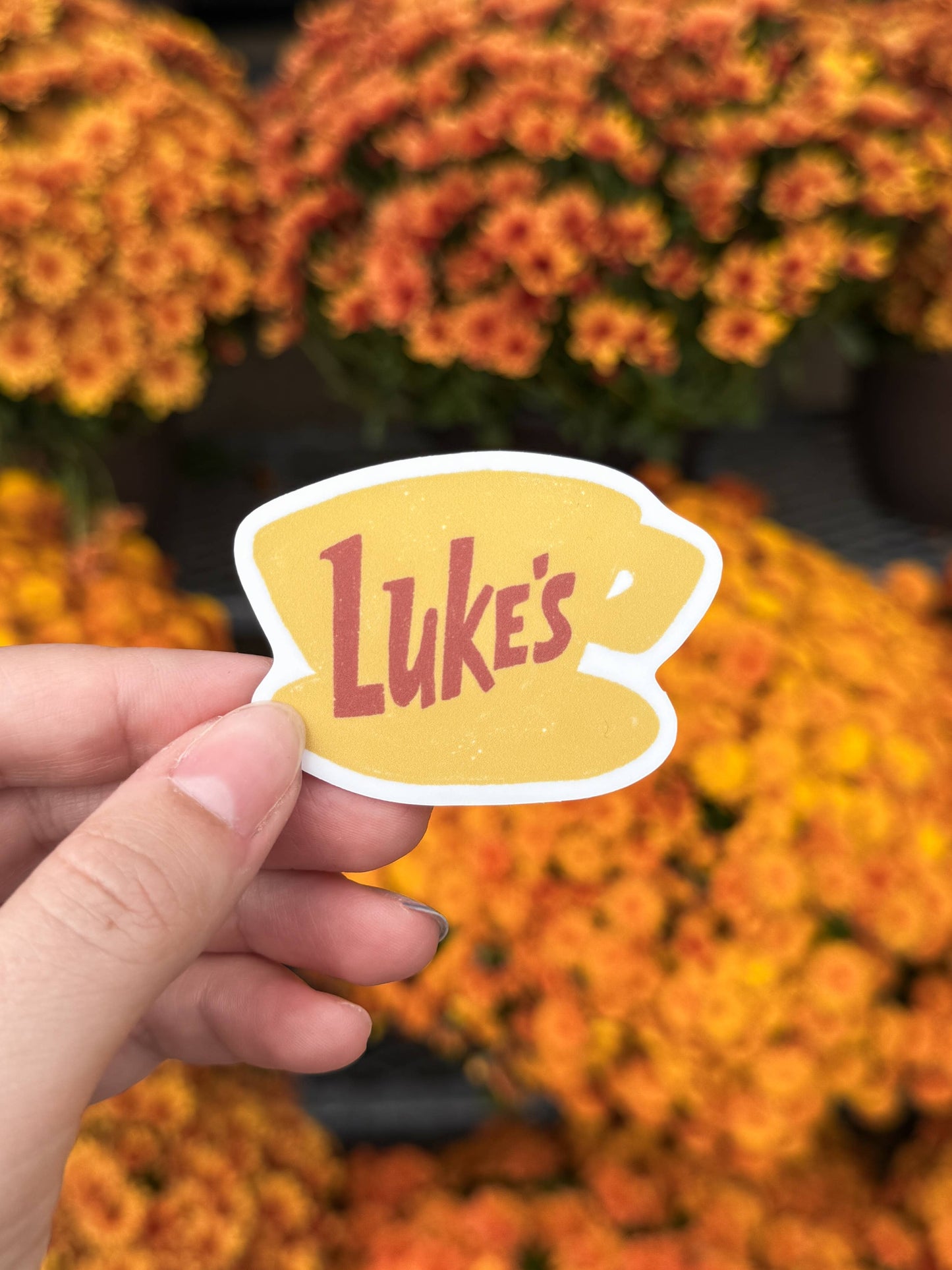 Luke's Coffee Sticker