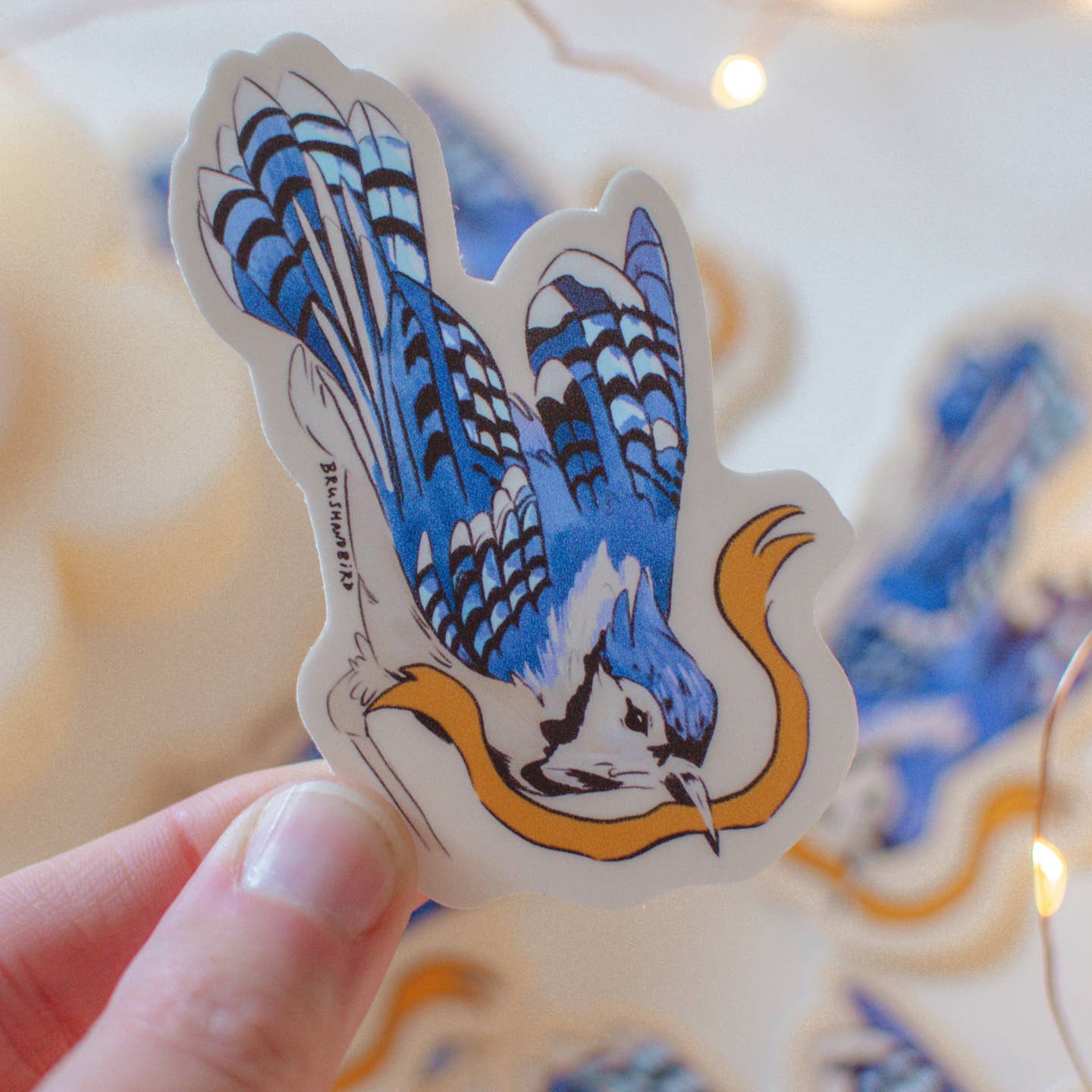 Blue Jay Sticker Sticker