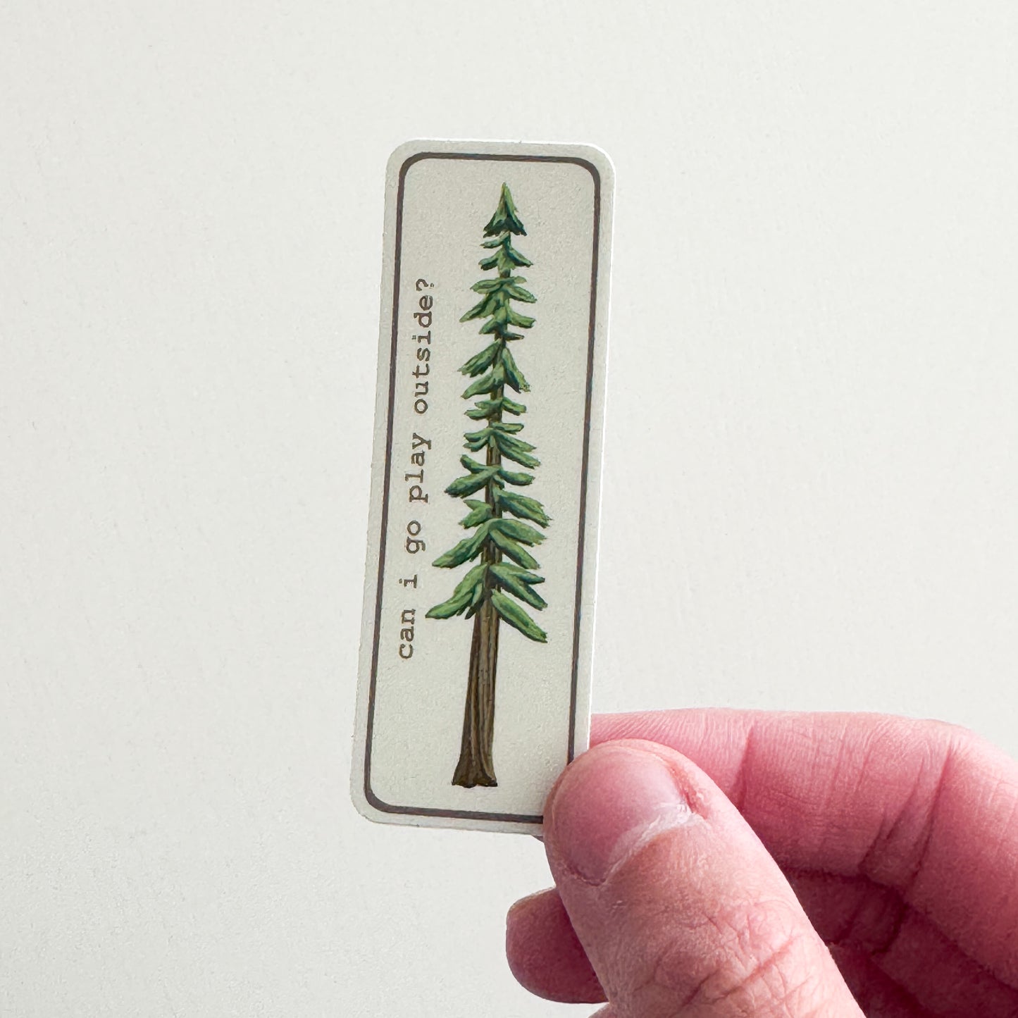 Play Outside Sticker