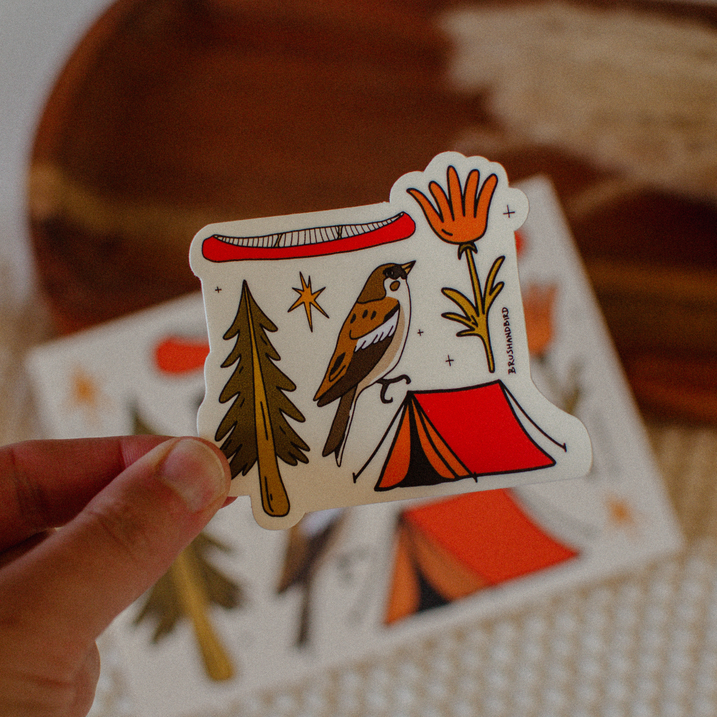 Camping & Nature Sticker