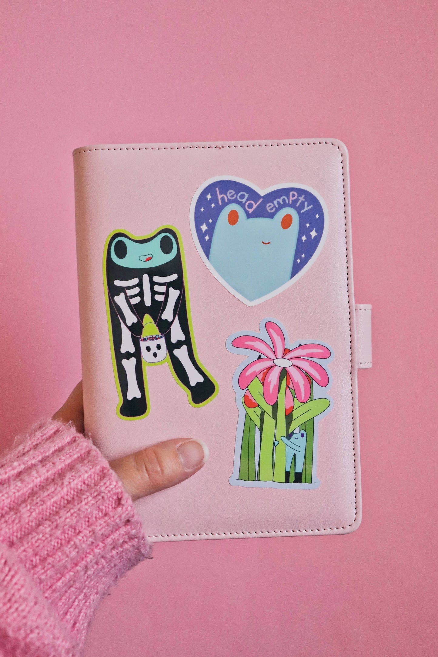 Steve the Skeleton Froggie Sticker