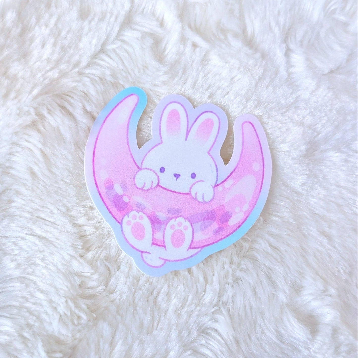 Bubble Moon Rabbit Sticker