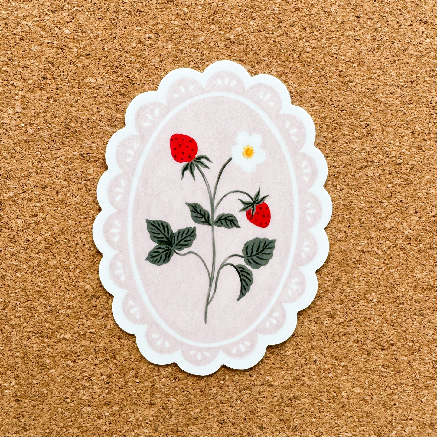 Strawberry Sticker