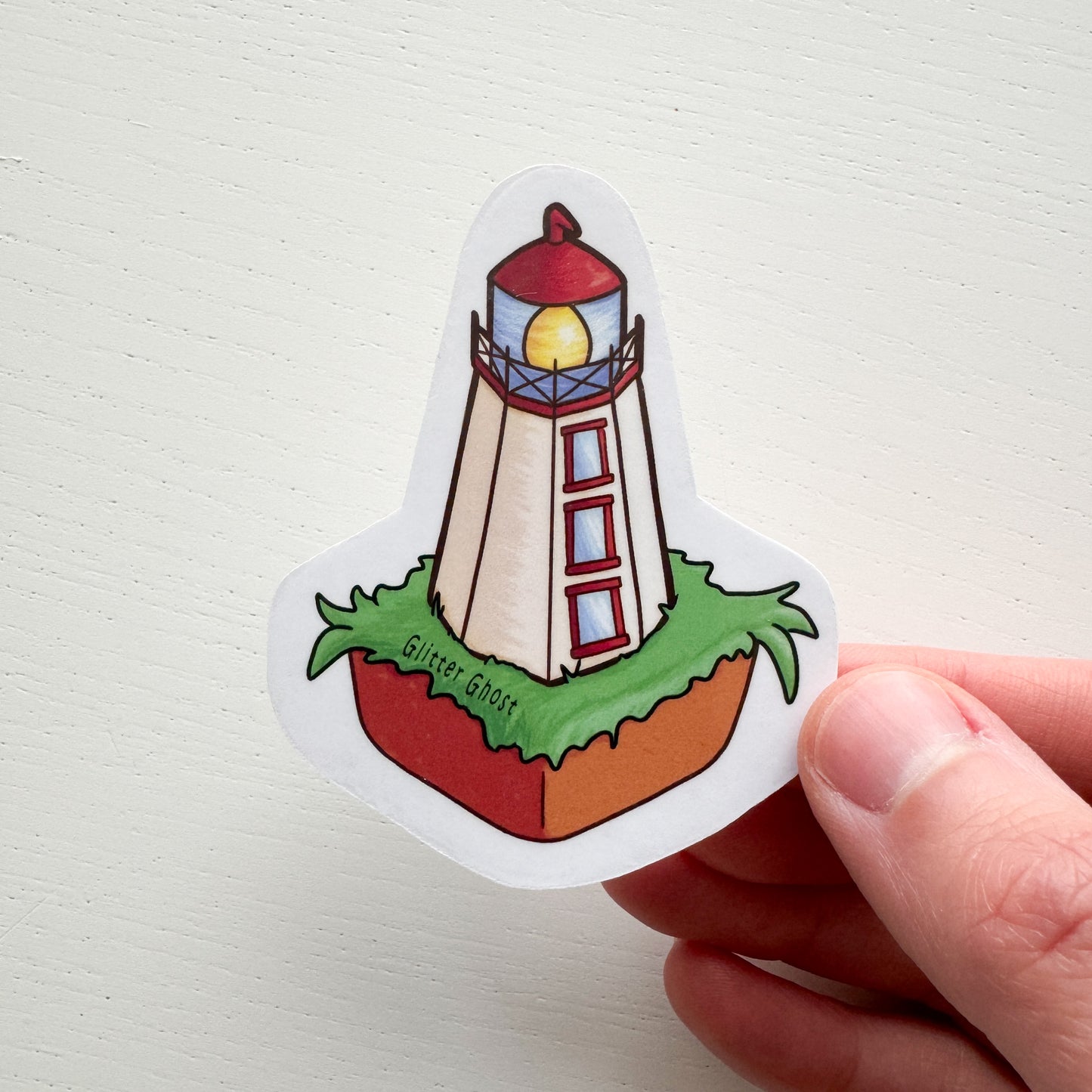 PEI Lighthouse Sticker