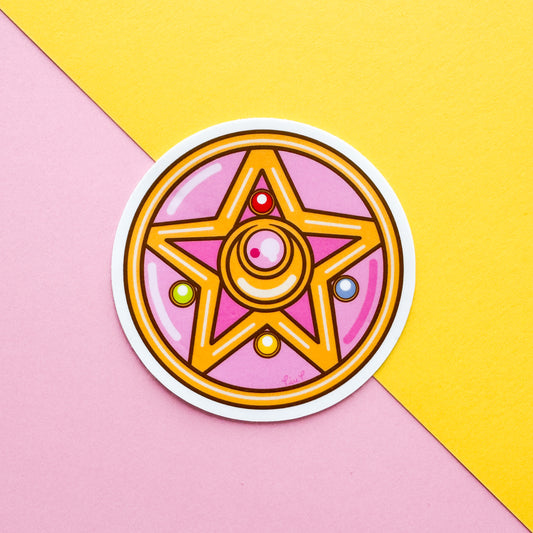 Lunar Crystal Star Sticker